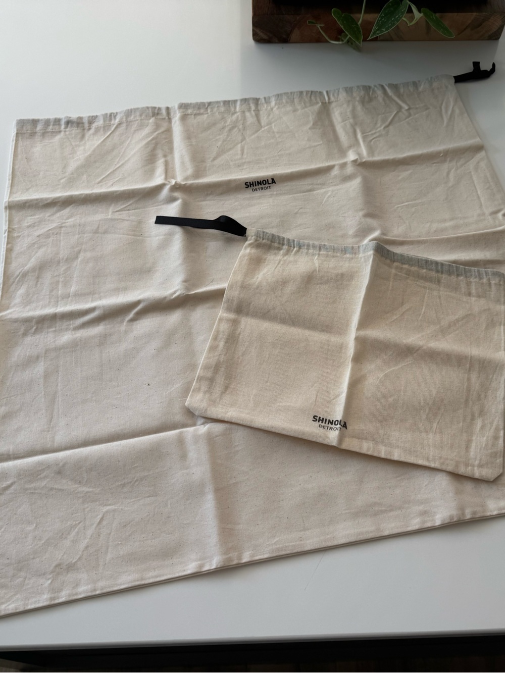 Shinola Dust Bags - Set of 2